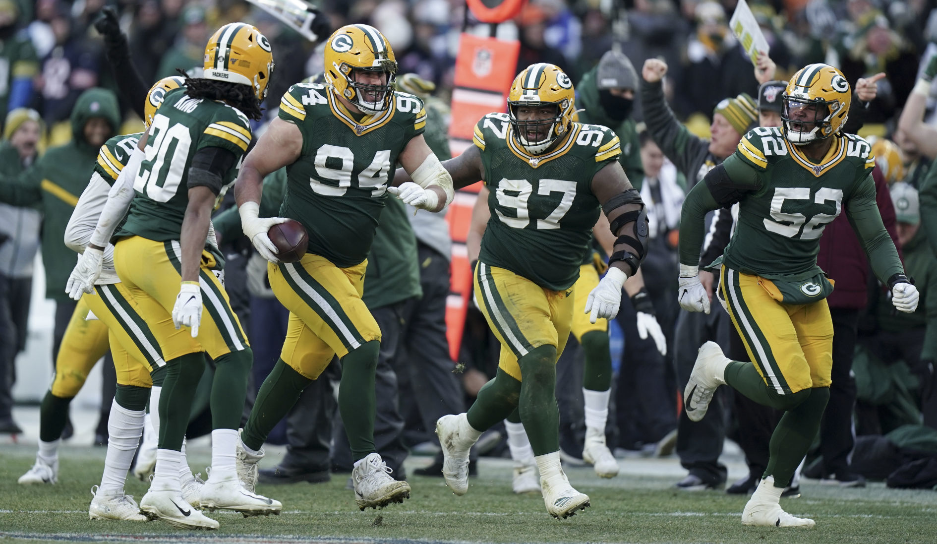 Packers 21, Bears 13